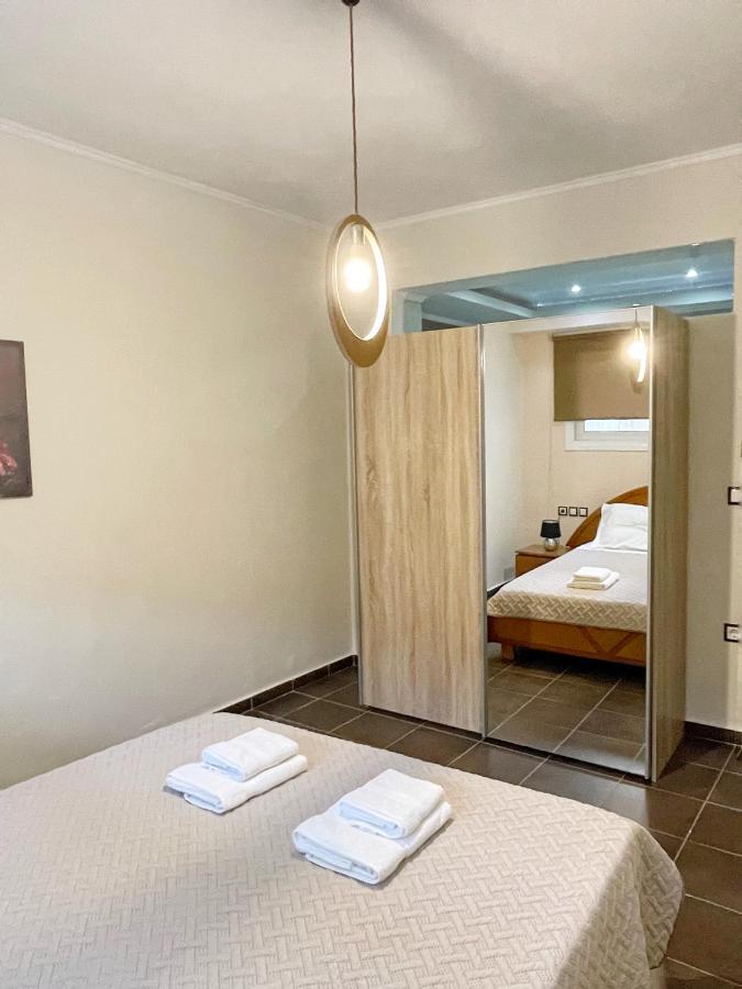 Glaros Beach Apartment Kato Daratso Ngoại thất bức ảnh