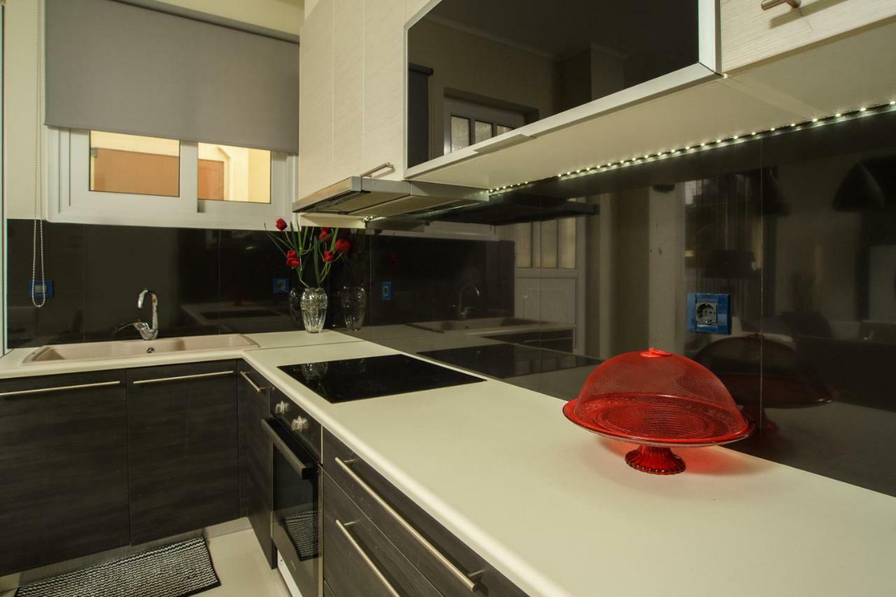 Glaros Beach Apartment Kato Daratso Ngoại thất bức ảnh