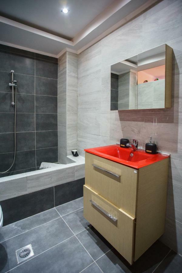Glaros Beach Apartment Kato Daratso Ngoại thất bức ảnh